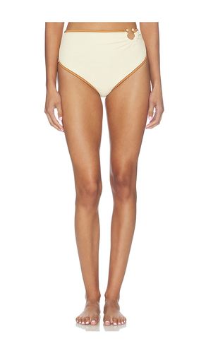 Susurro Del Agua Bikini Bottom in Cream. - size L (also in M, S) - Johanna Ortiz - Modalova