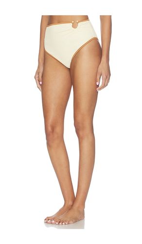 Susurro Del Agua Bikini Bottom in Cream. - size L (also in M, S) - Johanna Ortiz - Modalova