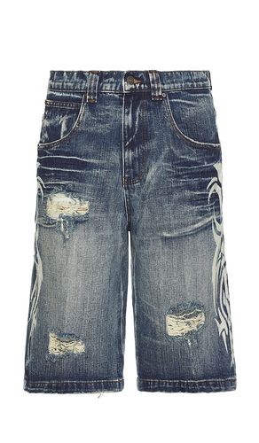 Blade Colossus Jorts in Blue. - size 30 (also in 32, 34, 36) - Jaded London - Modalova