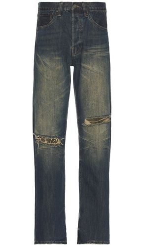 Slub Straight Fit Jean in Blue. - size 30 (also in 32, 34, 36) - Jaded London - Modalova