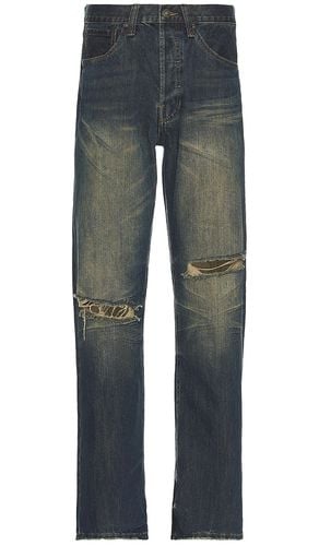 Slub Straight Fit Jean in Denim-Medium. - size 30 (also in 32, 34, 36) - Jaded London - Modalova