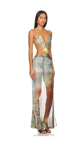 Vida Backless Maxi Dress With Shell Trim in . Size L. Also in M - Jaded London - Modalova