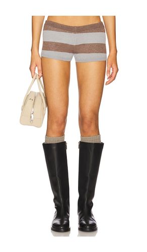 Stripe Knitted Hot Pant in . - size L (also in M, S, XS) - Jaded London - Modalova