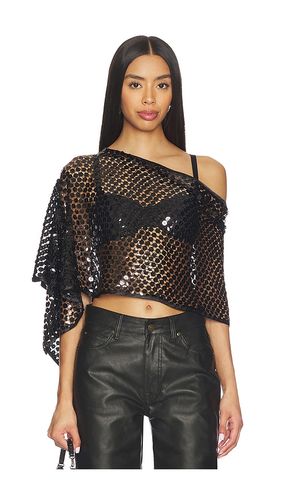 Sequin Cape Top in - Jaded London - Modalova