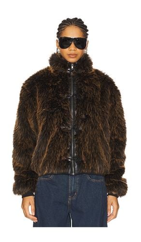 Mendoza Faux Fur Jacket in . - size L (also in M, S) - Jaded London - Modalova