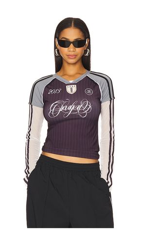 Triple Layered Football Top in Blue. - size M (also in S, XS) - Jaded London - Modalova