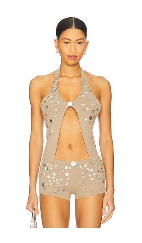 OBERTEIL BUTTON KNIT HALTER in . Größe M. Also in L - Jaded London - Modalova