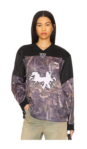Resident Hater Hockey Top in Brown. - size L (also in M, S, XL, XS, XXS) - Jaded London - Modalova