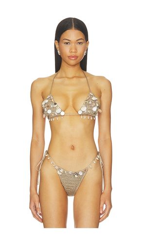 Anatase Crochet With Hanging Shells Bikini Top in . - size L (also in M, S) - Jaded London - Modalova