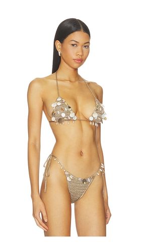 Anatase Crochet With Hanging Shells Bikini Top in . - size S (also in M, L) - Jaded London - Modalova