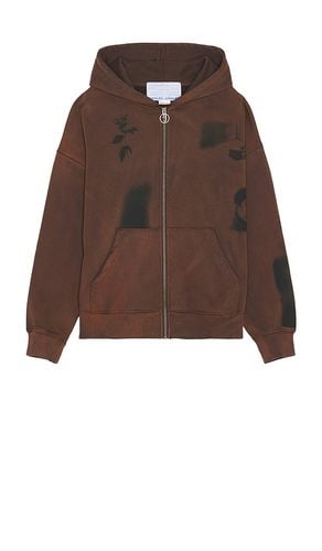 Waiting Around Zip Hoodie in Brown. - size L (also in M, S) - Jungles - Modalova