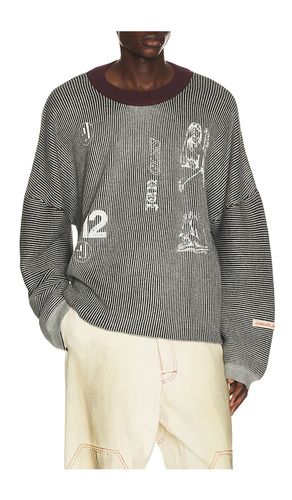 Sketches Two Tone Rib Knit Sweater in & White. - size L (also in M, S, XL/1X) - Jungles - Modalova