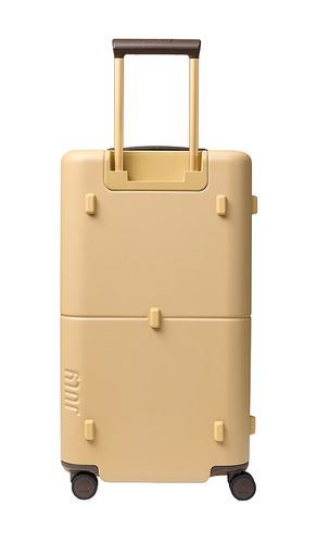July Eden Checked Luggage in Beige - July - Modalova