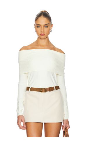 Damon Top in Cream. - size L (also in M, S, XL, XS) - John & Jenn by Line - Modalova