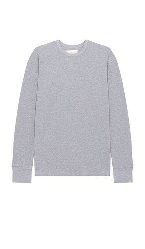 Jean Long Sleeve Tee in Light Grey. - size L (also in M) - Jeanerica - Modalova