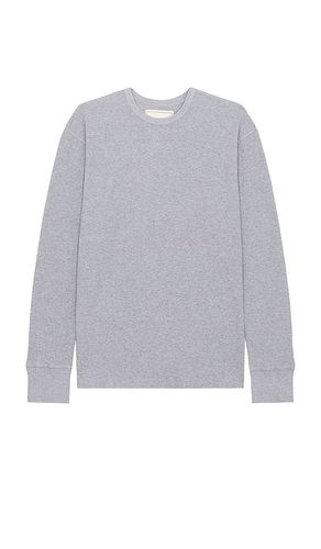 Jean Long Sleeve Tee in Light Grey. - size L (also in M, S) - Jeanerica - Modalova