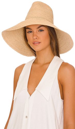 Tinsley Hat in Neutral. - size L (also in M, S) - Janessa Leone - Modalova