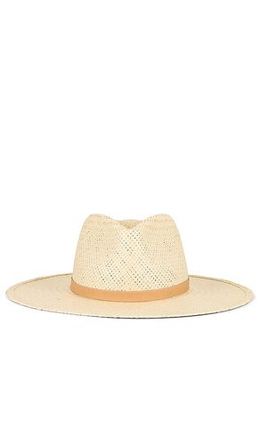 Sombrero sherman en color neutral talla M en - Neutral. Talla M (también en S) - Janessa Leone - Modalova
