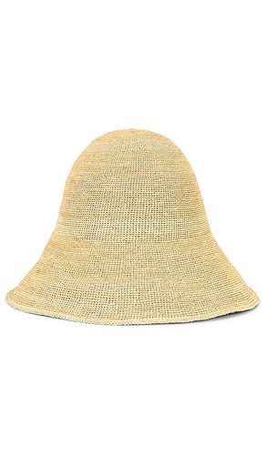 Sombrero teagan en color neutral talla L en - Neutral. Talla L (también en M) - Janessa Leone - Modalova