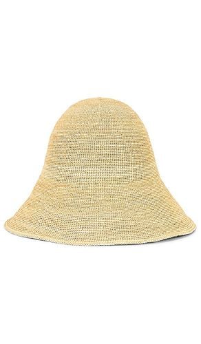 Teagan Hat in Neutral. - size L (also in M, S) - Janessa Leone - Modalova