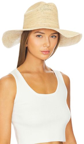 Sombrero chandler en color neutral talla M en - Neutral. Talla M (también en S) - Janessa Leone - Modalova