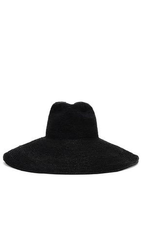 Sombrero waverly en color talla L en - Black. Talla L (también en S) - Janessa Leone - Modalova