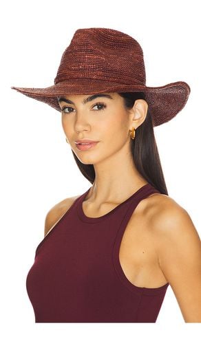 Sombrero sacha en color marrón talla L en - Brown. Talla L (también en S) - Janessa Leone - Modalova