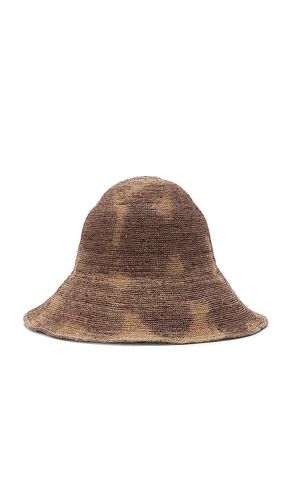 Sombrero teagan en color talla L en - Brown. Talla L (también en M, S, XL) - Janessa Leone - Modalova