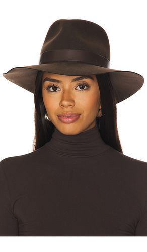 Ross Hat in Brown. - size L (also in M, S) - Janessa Leone - Modalova