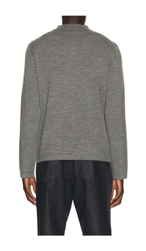 Reynolds Long Sleeve Polo in Grey. - size M (also in S, XL/1X, XXL/2X) - SIMKHAI - Modalova