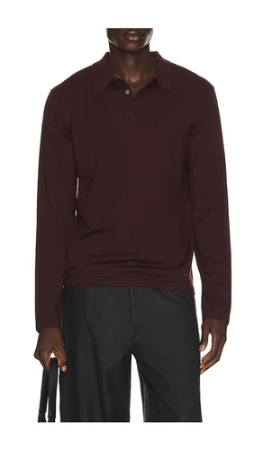 Reynolds Long Sleeve Polo in Red. - size S (also in XXL/2X) - SIMKHAI - Modalova