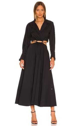 Vestido alex cutout en color talla M en - Black. Talla M (también en S) - SIMKHAI - Modalova