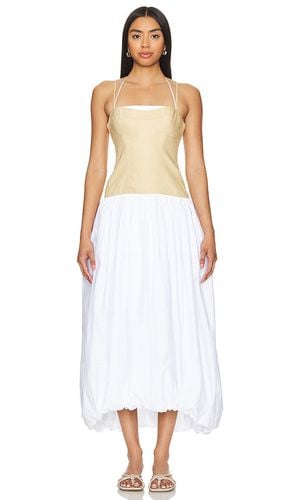 Pfeiffer Bustier Midi Dress in White. - size 4 (also in 6, 8) - SIMKHAI - Modalova