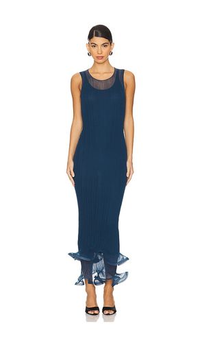Daniella Sleeveless Midi Dress in Teal. - size M (also in S) - SIMKHAI - Modalova