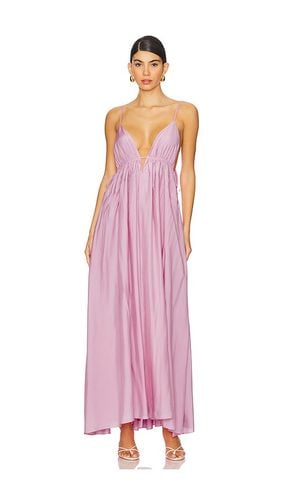 Josephine V-neck Maxi Dress in Blush. - size L (also in M, S, XS) - SIMKHAI - Modalova