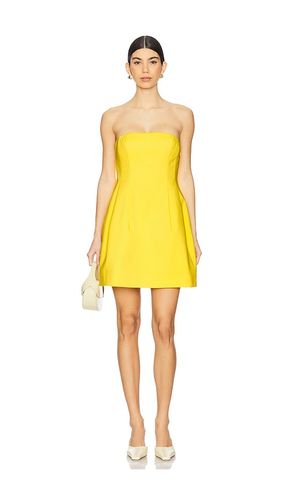 Arta Bustier Mini Dress in Lemon. - size 0 (also in 10, 2, 4, 6, 8) - SIMKHAI - Modalova