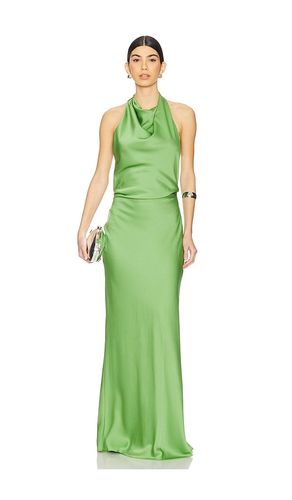 Reannon Draped Gown in Green. - size 0 (also in 10, 4, 8) - SIMKHAI - Modalova