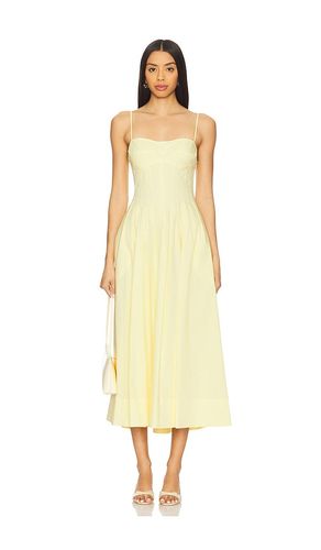Kittiya Midi Dress in Lemon. - size 12 (also in 6, 8) - SIMKHAI - Modalova