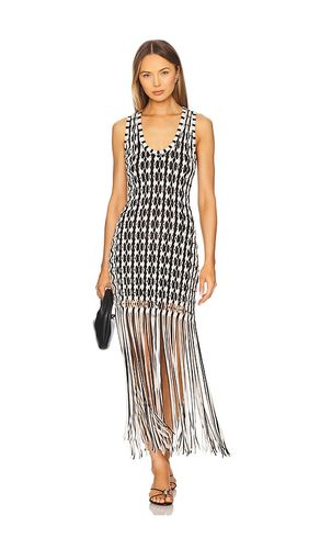 Sonia Tank Dress in White & Black Multi in Black,White. - size M (also in S) - SIMKHAI - Modalova