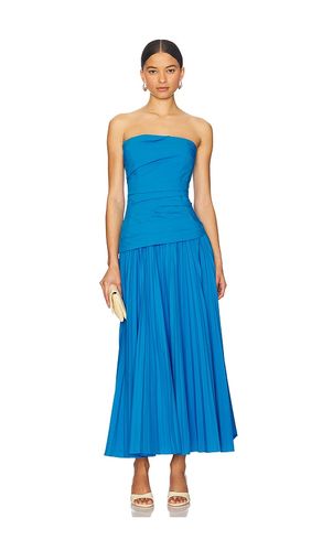 Arie Strapless Bustier Midi Dress in Royal. - size 2 (also in 4, 6) - SIMKHAI - Modalova