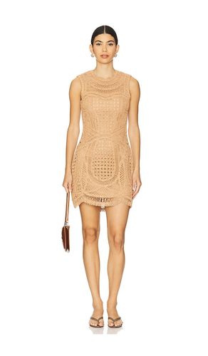 Coen Mini Dress in Tan. - size 0 (also in 2, 4) - SIMKHAI - Modalova