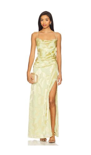 Jessa Draped Gown in Yellow. - size 0 (also in 2, 6, 8) - SIMKHAI - Modalova