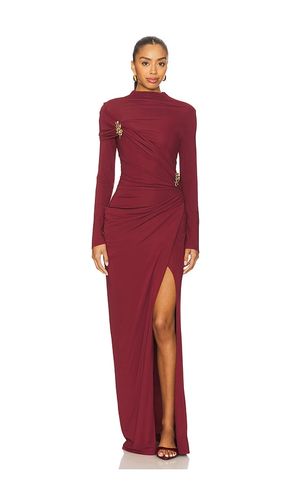 Izadora Midi Dress in Wine. - size L (also in M, S, XS) - SIMKHAI - Modalova