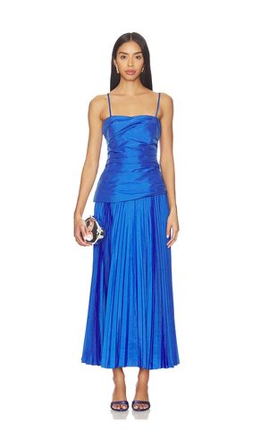 Arie Strapless Bustier Midi Dress in Blue. - size 2 (also in 4, 6) - SIMKHAI - Modalova
