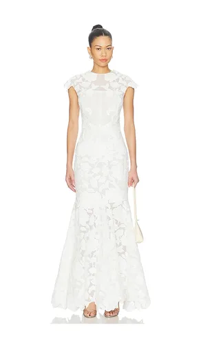 Eloisa Embroidered Midi Dress in . Size 0. Also in 10, 4, 6, 8 - SIMKHAI - Modalova