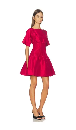 Tali Short Sleeve Mini Dress in Red. - size 0 (also in 10, 2, 4, 6, 8) - SIMKHAI - Modalova