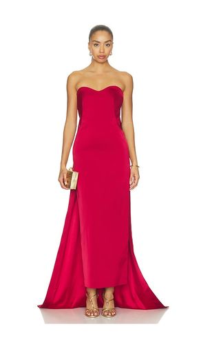 Dinah Strapless Midi Dress in Red. - size 0 (also in 2, 4, 6, 8) - SIMKHAI - Modalova