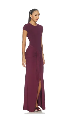 Matilde Short Sleeve Gown in Purple. - size 0 (also in 10, 2, 4, 6, 8) - SIMKHAI - Modalova