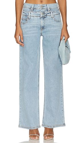 Kove Double Waistband in Denim-Light. - size 26 (also in 27) - SIMKHAI - Modalova