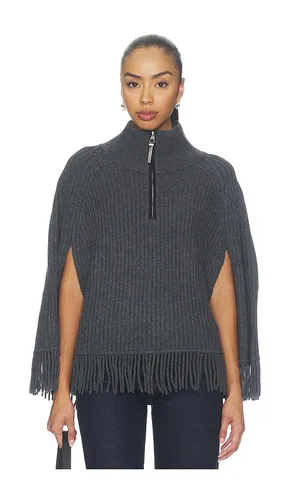 Danni Half Zip Top in Charcoal. - size XS (also in S, M, L) - SIMKHAI - Modalova